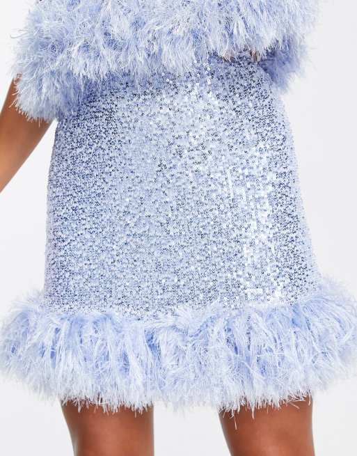 Feather skirt outlet baby