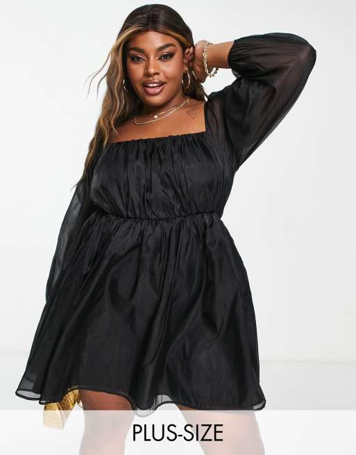 Plus size best sale doll dress