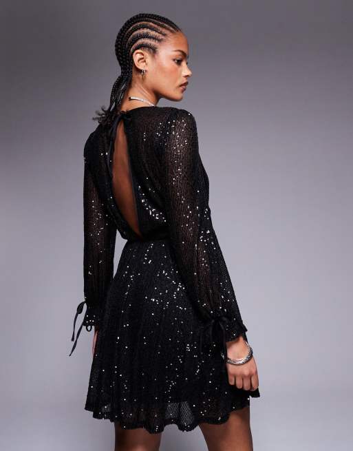 Asos tall sequin dress best sale