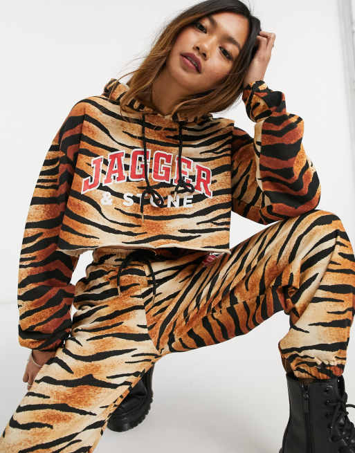 Hoodie cheap tiger print