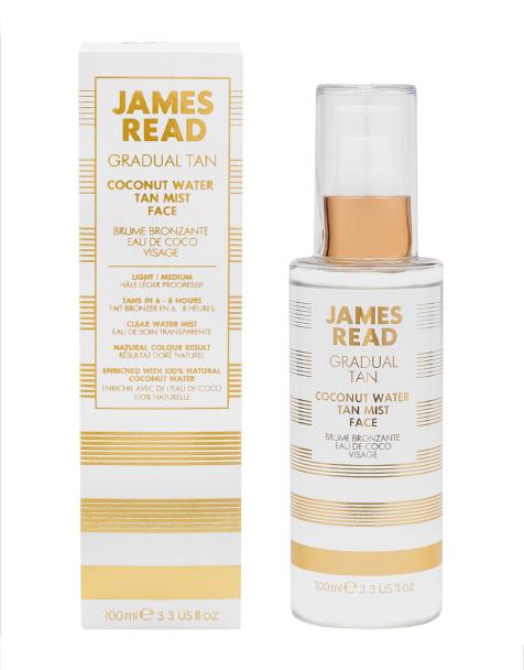 James Read – Selbstbräuner-Spray fürs Gesicht mit Kokosnuss - view 1