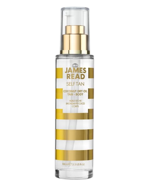 James Read – Selbstbräuner-Trockenöl für den Körper mit Kokosnuss - view 1