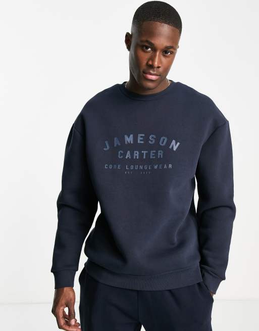 Jameson Carter - Cody - Felpa blu navy