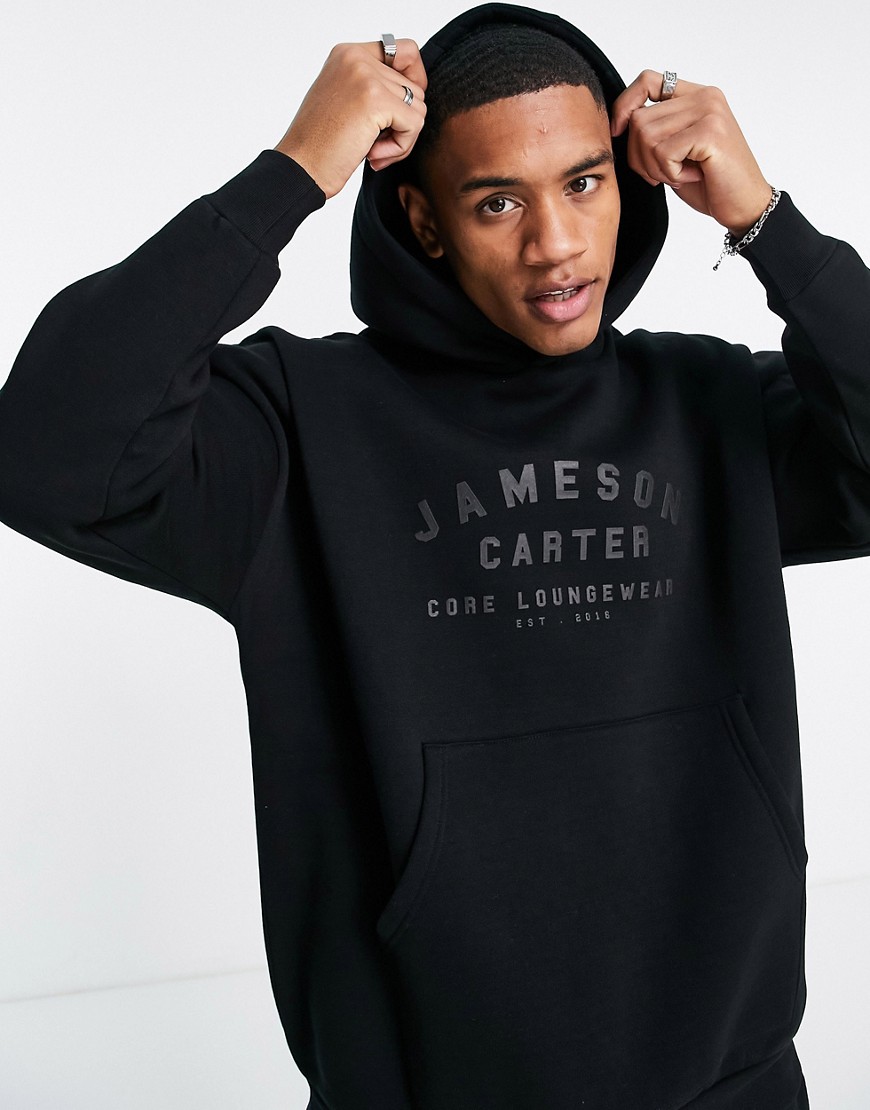 Jameson Carter cody hoodie in black