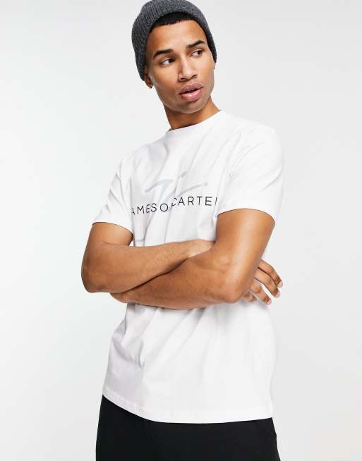Jameson Carter - Hannigan - T-shirt in wit