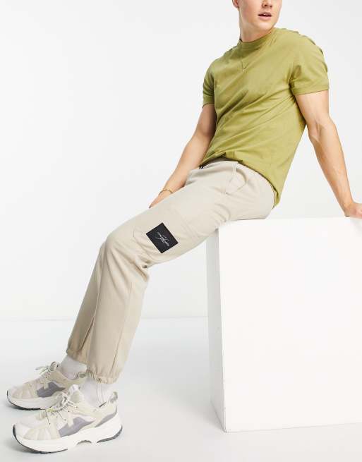 Jameson Carter – Jake – Jogginghose in Beige