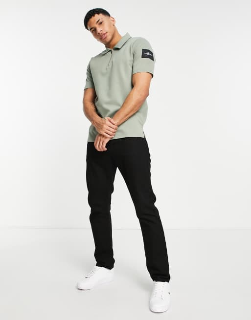 Jameson carter sales zip polo