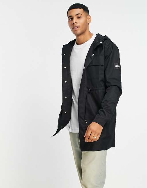 Jameson Carter miller lightweight waterproof tech jacket in black | ASOS