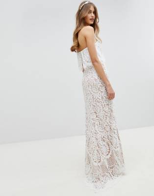 jarlo white lace dress