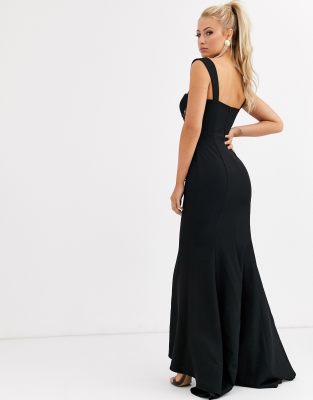 bustier dress maxi