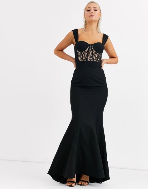 Jarlo black outlet maxi dress