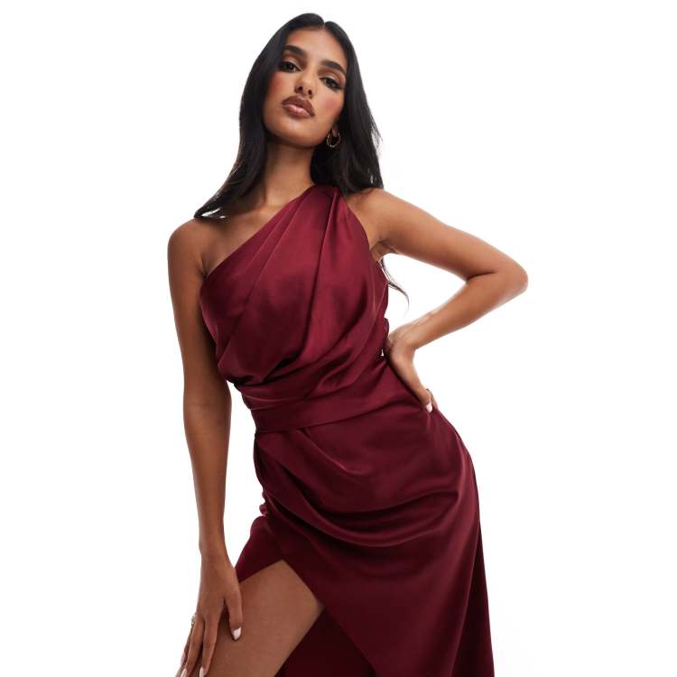 princess polly baby blue dress Burgundy Cocktail Midi Dresses for Special Occasions – Reistor