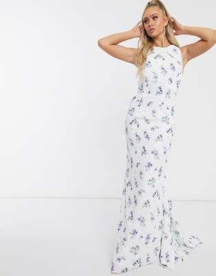 jarlo open back maxi dress