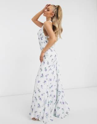 jarlo floral maxi dress