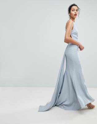 jarlo open back gown