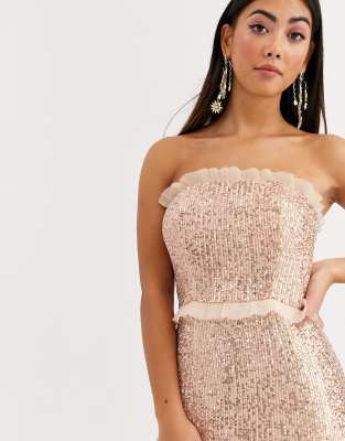 asos robe doree