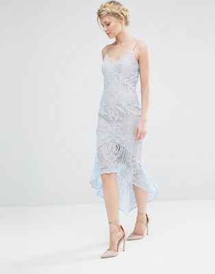 jarlo all over lace dress