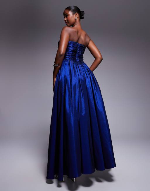 strapless open back dress Charlotte Mini Dress - Cobalt Blue - Buy Women's Dresses main image 1