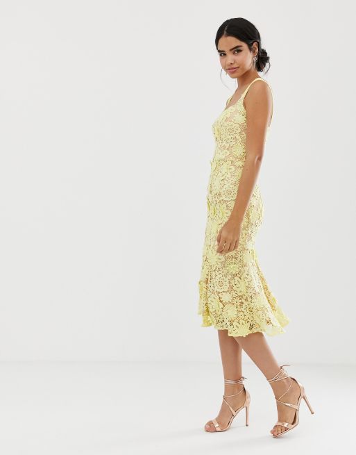 Jarlo 2024 lemon dress