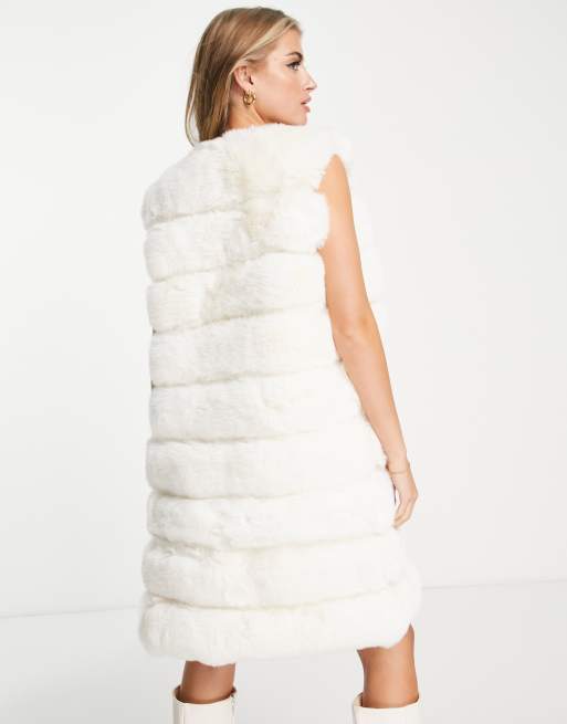 Asos clearance fur gilet