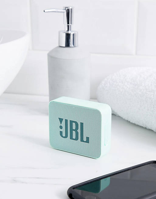 JBL GO 2 speaker in mint