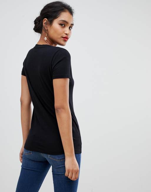 j crew black denim shirt