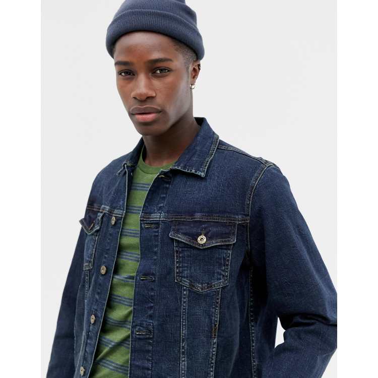 J crew outlet denim jacket mens