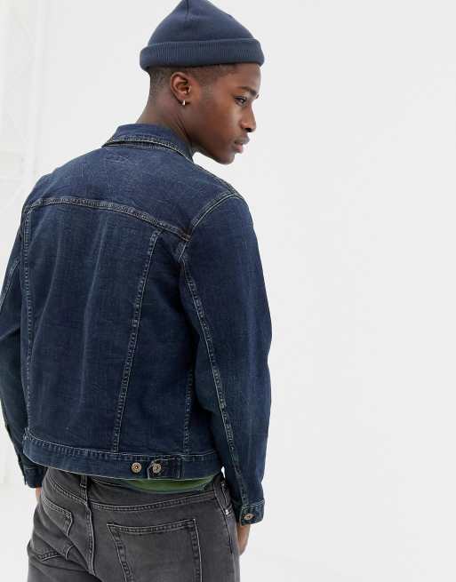 J.Crew Mercantile classic denim jacket in dark wash ASOS