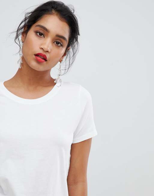 j crew white t shirt women's