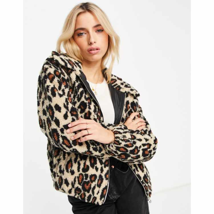 Leopard print jacket sale forever 21