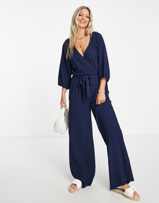 JDY - Amelia - Sort jumpsuit med bælte 