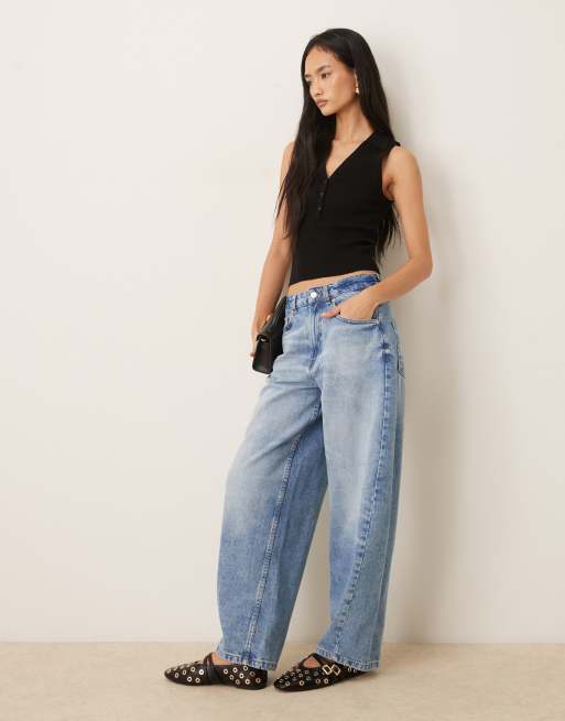 JDY – Ärmelloses Poloshirt aus Rippstrick in Schwarz, 2 von 4