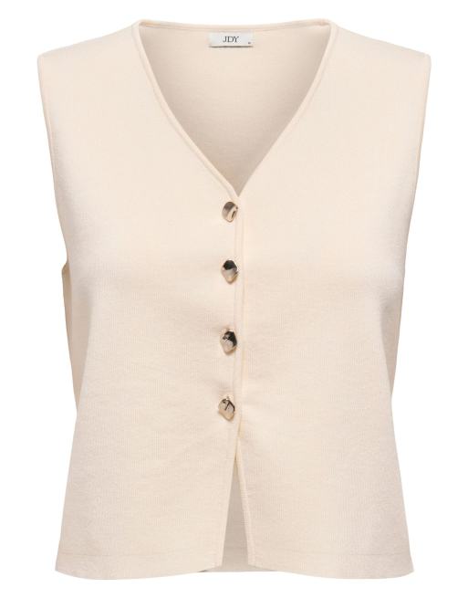 JDY Astra vest in beige, 6 of 7