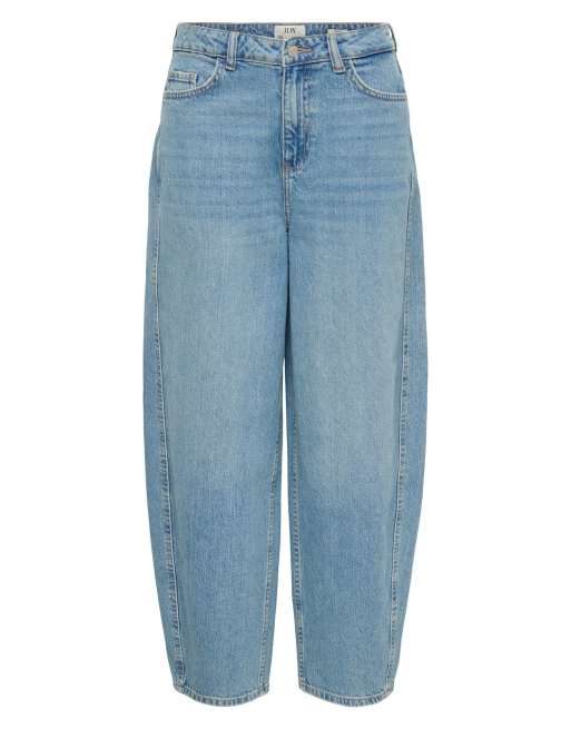 JDY balloonjeans i ljusblå denim, 6 av 7