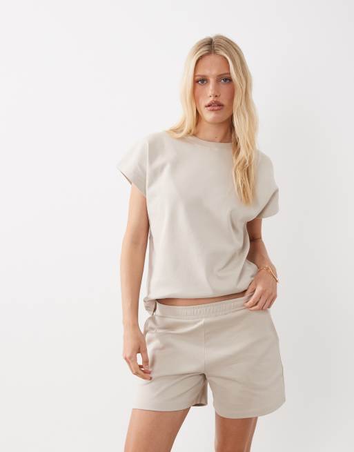 JDY - Beige shorts - Del af sæt, 3 af 5