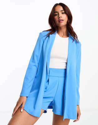 JDY - Blazer leggero blu in coordinato