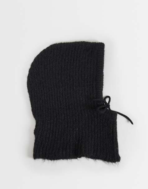JDY bonnet à capuche en maille noir - view 1