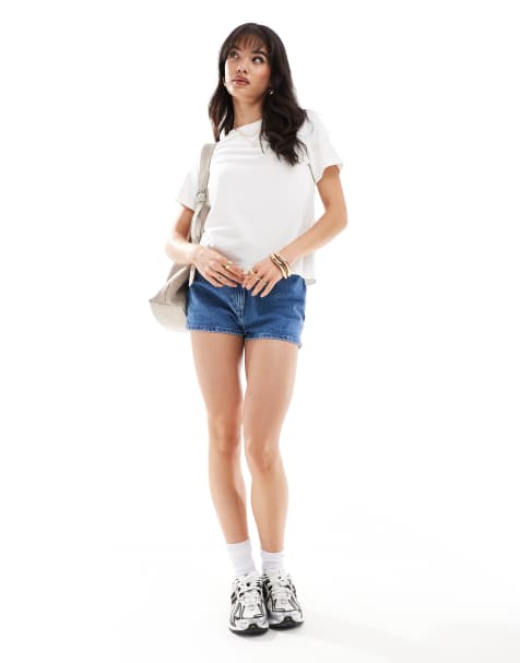 JDY boxy t-shirt in white - view 1