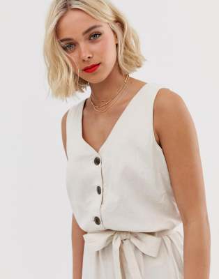 jdy linen jumpsuit