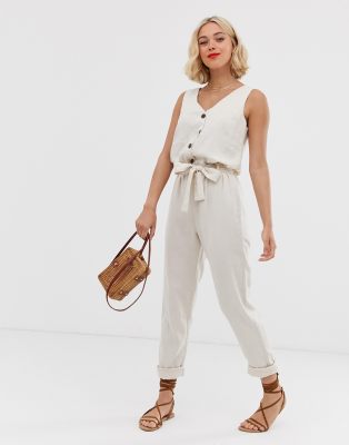 jdy linen jumpsuit