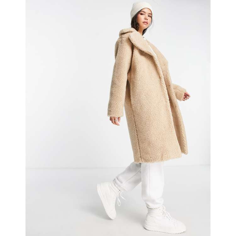 Cappotto lungo new arrivals donna beige