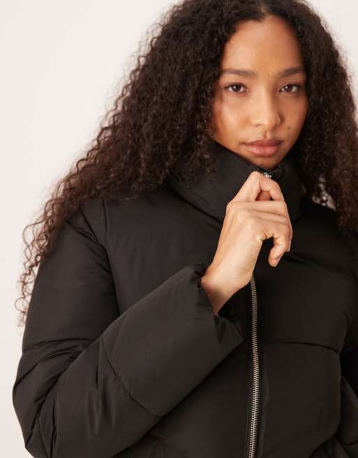 JDY - Cappotto imbottito nero, 4 di 4