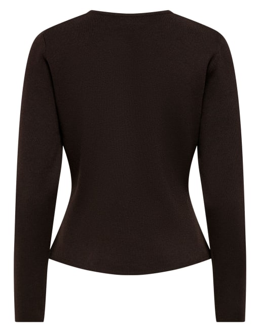 JDY cardigan i chokoladebrun, 7 af 7