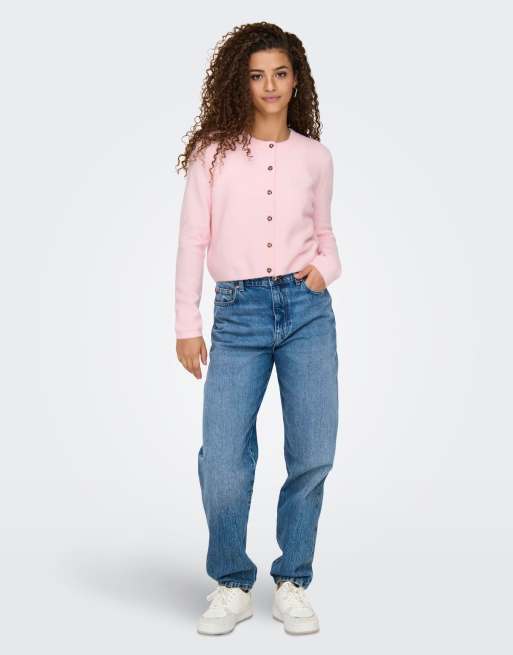 JDY - Cardigan rosa chiaro, 3 di 7