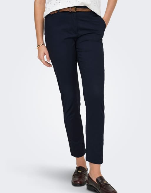 JDY Chino trousers in night sky, 4 of 7