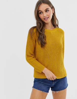 chunky ribbed jumper