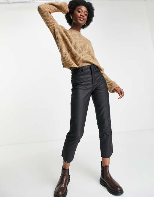 JDY crew neck sweater in beige, 4 of 4