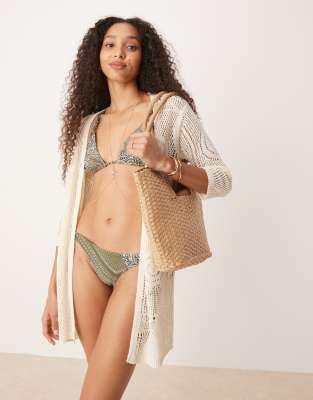 Jdy Crochet Beach Cover Up