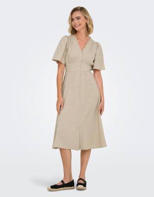 JDY Dress in overcast-Green