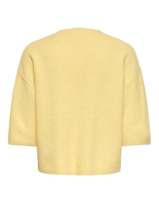 JDY dzianinowy sweter w kolorze sunlight, 7 z 7
